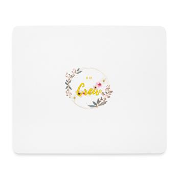 Die Crew - Mousepad (Querformat) - Weiß - Vorne