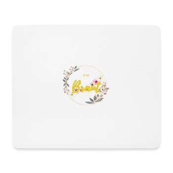 Die Braut - Mousepad (Querformat) - Weiß - Vorne
