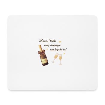 Dear Santa Design  - Mouse Pad (horizontal) - white - Front