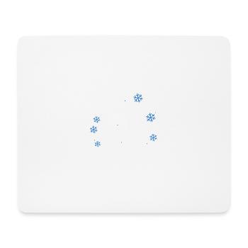 Winter Is Perfect For Moon Rituals - Mouse Pad (horizontal) - white - Front