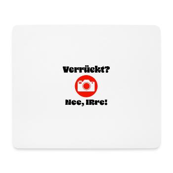 IRre - Mousepad (Querformat) - Weiß - Vorne