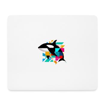 Killer whale - Mouse Pad (horizontal) - white - Front