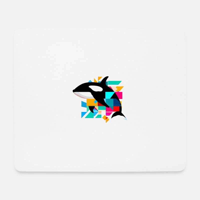 Killer whale - Mouse Pad (horizontal) - white