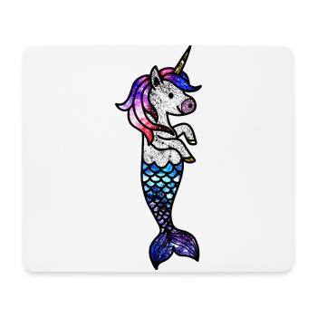 Cosmic Sea Unicorn - Mouse Pad (horizontal) - white - Front