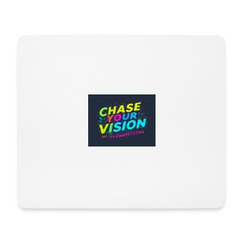 Verfolgen Sie Ihre Vision, nicht Ihre Konkurrenz - Mousepad (Querformat) - Weiß - Vorne