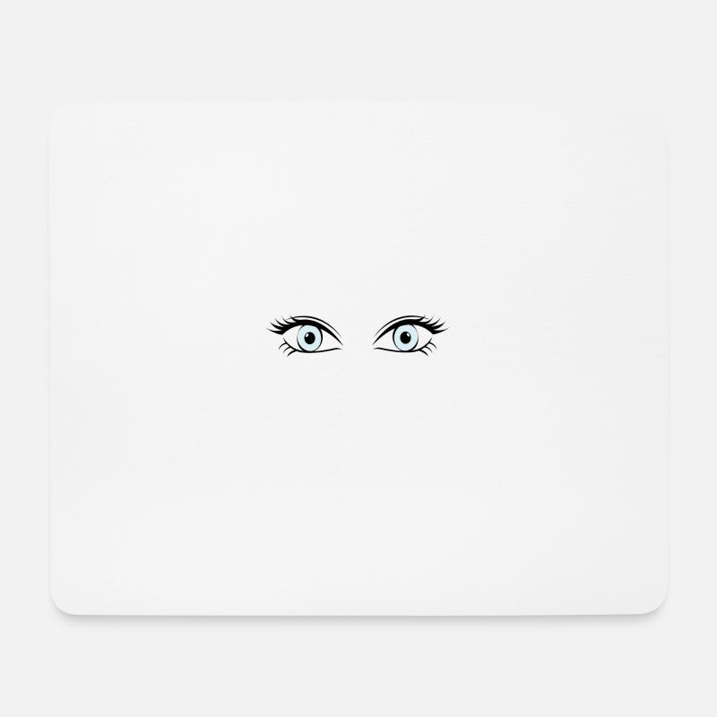 eye - Mouse Pad (horizontal) - white