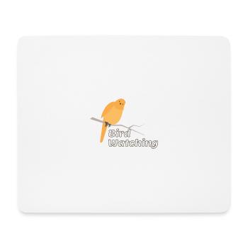 Oiseau Bird Watching Oiseaux Nature Cadeau - Tapis de souris (format paysage) - blanc - Devant
