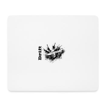 Drifter - Tapis de souris (format paysage) - blanc - Devant