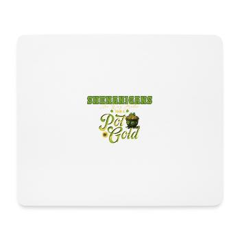 Spielereien Sind Viel Besser Als Ein Topf Voll Gold St - Mousepad (Querformat) - Weiß - Vorne