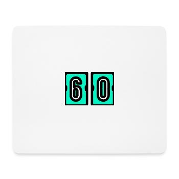 60. 60. GEBURTSTAG. Geburtstag 60 Jahre - Mousepad (Querformat) - Weiß - Vorne