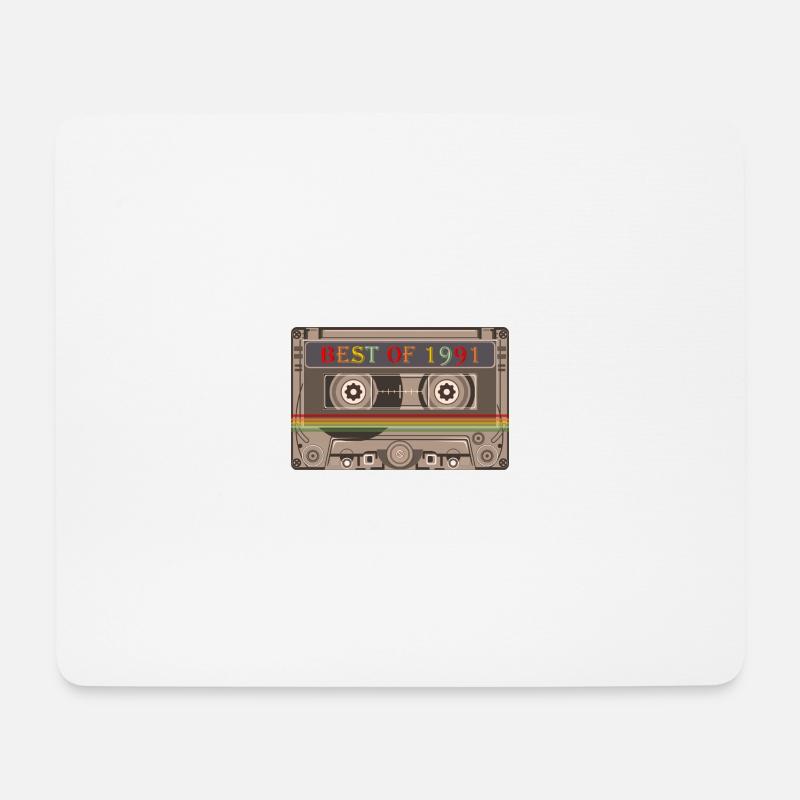 1991 - Mousepad (Querformat) - Weiß