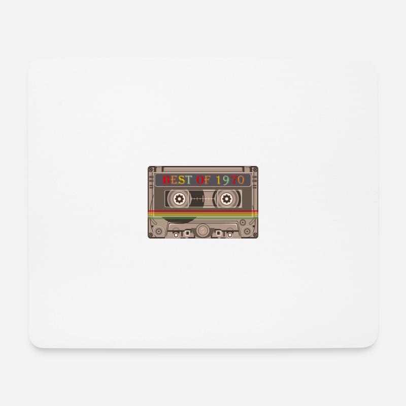 1970 - Mousepad (Querformat) - Weiß
