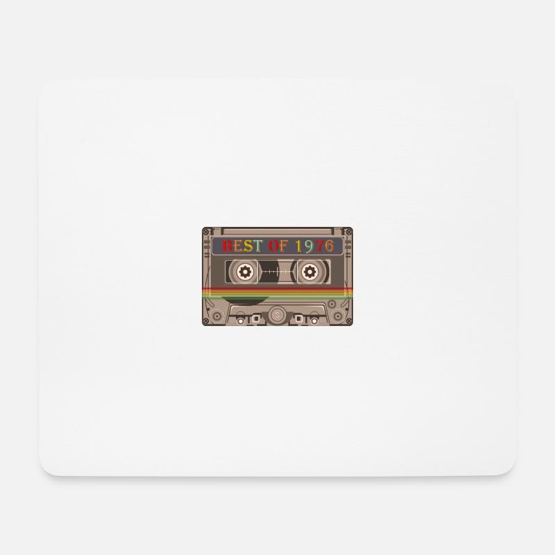 1976 - Mousepad (Querformat) - Weiß