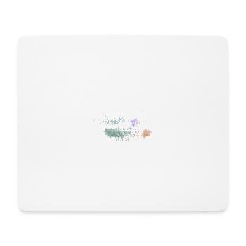 Say Cheese white - Mousepad (Querformat) - Weiß - Vorne