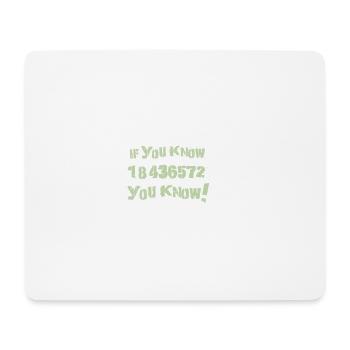 18436572 - Mouse Pad (horizontal) - white - Front
