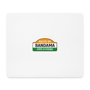 Bandama - Mouse Pad (horizontal) - white - Front