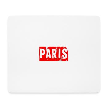 Paris - Mousepad (Querformat) - Weiß - Vorne