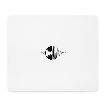 Record Design - Mouse Pad (horizontal) - white - Front