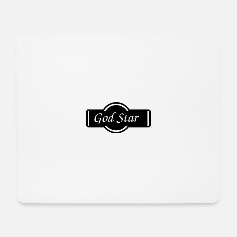 Logo, Design, Text - Mousepad (Querformat) - Weiß