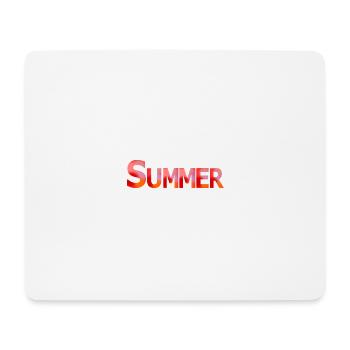 Sommer - Mousepad (Querformat) - Weiß - Vorne