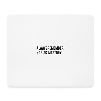 Motivierender Spruch  - Mousepad (Querformat) - Weiß - Vorne