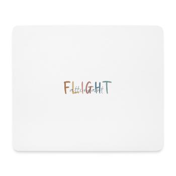 Flight Attendant Gift - Flight Attendant Gift - Mouse Pad (horizontal) - white - Front
