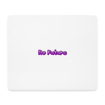 No Future - Mousepad (Querformat) - Weiß - Vorne