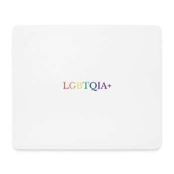LGBTQIA+ - Mouse Pad (horizontal) - white - Front