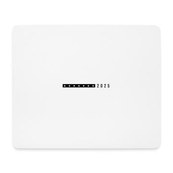 Élément de symbole 2025 - Tapis de souris (format paysage) - blanc - Devant