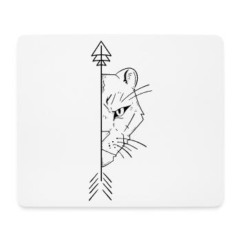 Leona Boyfriends 2/2 - Tapis de souris (format paysage) - blanc - Devant