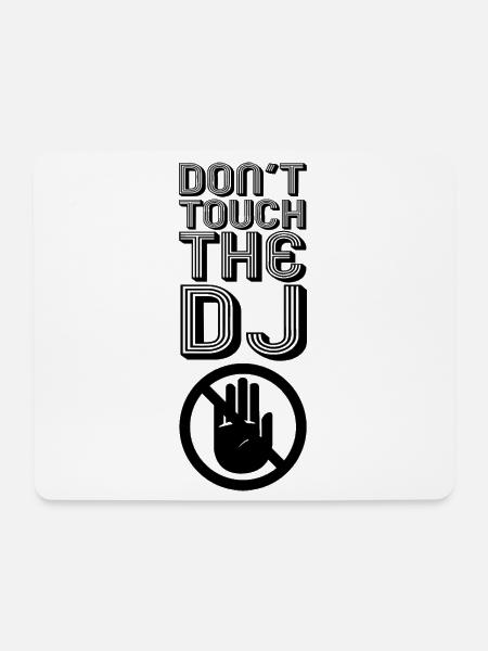 DJ Witz - Mousepad (Querformat) - Weiß