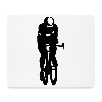 Coureur - Tapis de souris (format paysage) - blanc - Devant