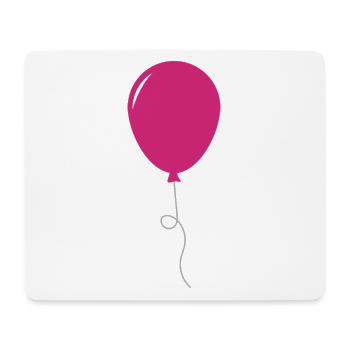 Ballon - Tapis de souris (format paysage) - blanc - Devant