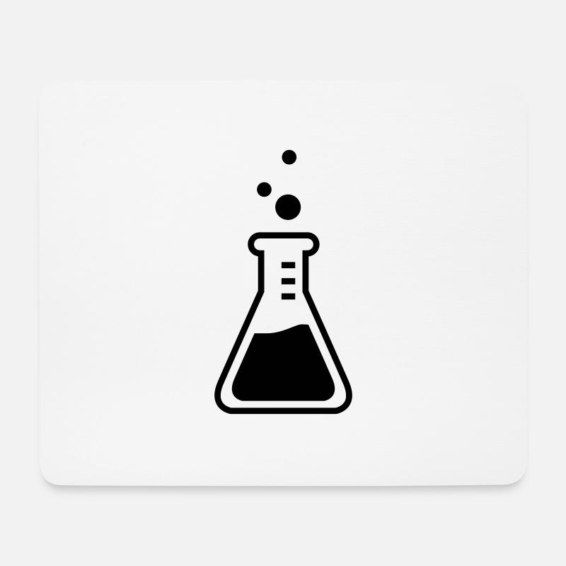 reagenzglas - Mousepad (Querformat) - Weiß