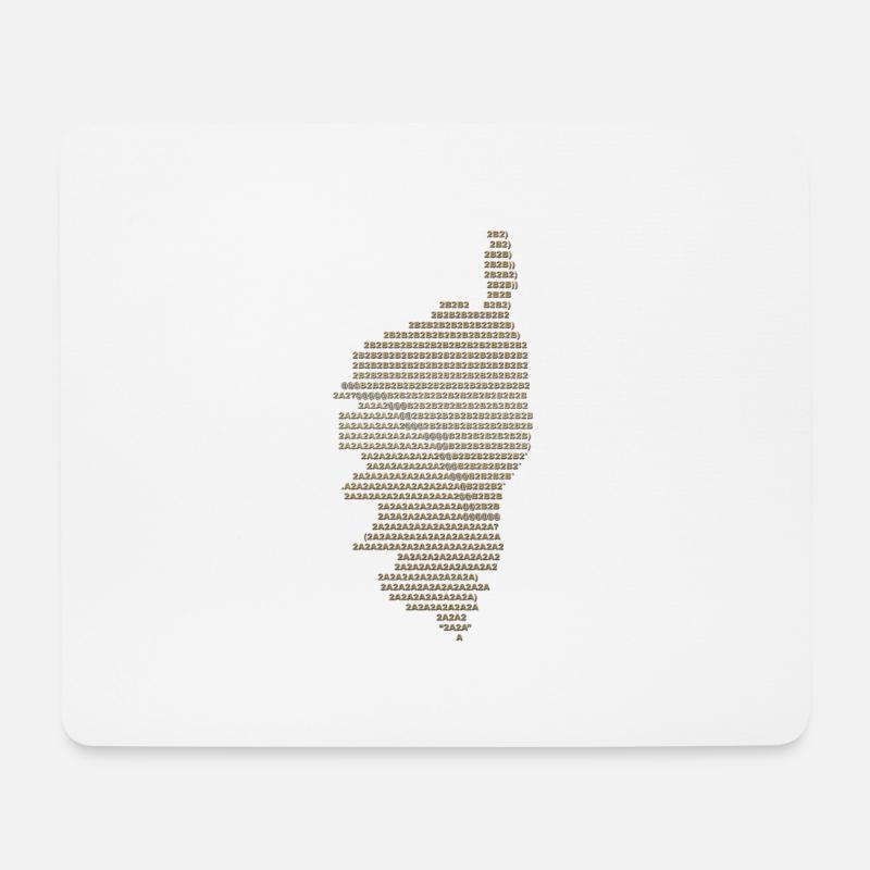 corse - Mousepad (Querformat) - Weiß
