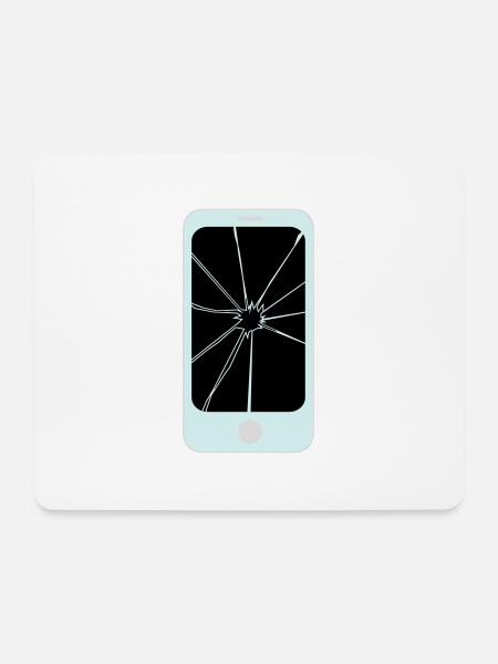 spider app - Mousepad (Querformat) - Weiß