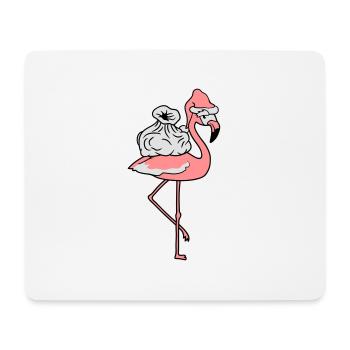 weihnachten winter geschenke sack nikolaus santa c - Mousepad (Querformat) - Weiß - Vorne