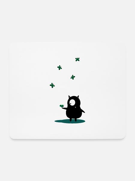 Schmetterling - Mouse Pad (horizontal) - white
