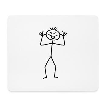 Annoy - Mouse Pad (horizontal) - white - Front