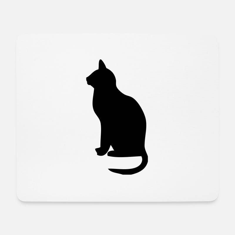 cat - Mouse Pad (horizontal) - white