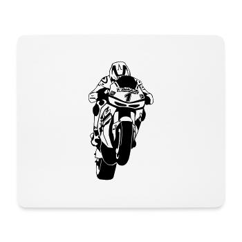 MotoGP - Mousepad (Querformat) - Weiß - Vorne