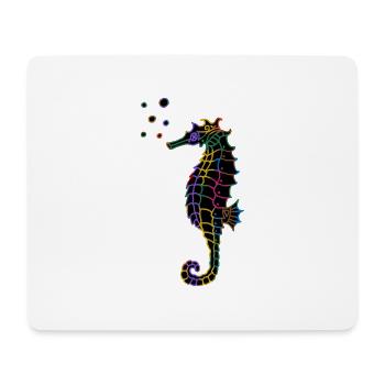 hippocampe - Tapis de souris (format paysage) - blanc - Devant