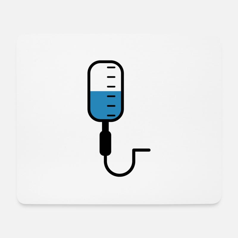 Infusion - Mousepad (Querformat) - Weiß