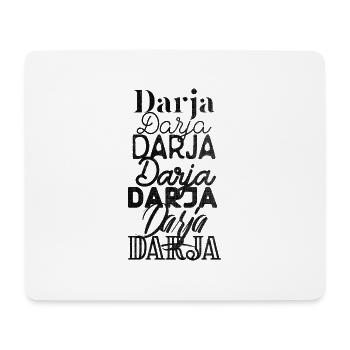DARYA - Tapis de souris (format paysage) - blanc - Devant