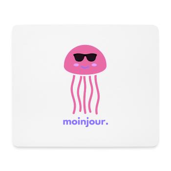 moinjour.zwei - MoinJour 2 - Mousepad (Querformat) - Weiß - Vorne