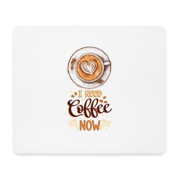 Kaffee Kaffeeliebhaber Kaffeetasse Barista Vintage - Mousepad (Querformat) - Weiß - Vorne
