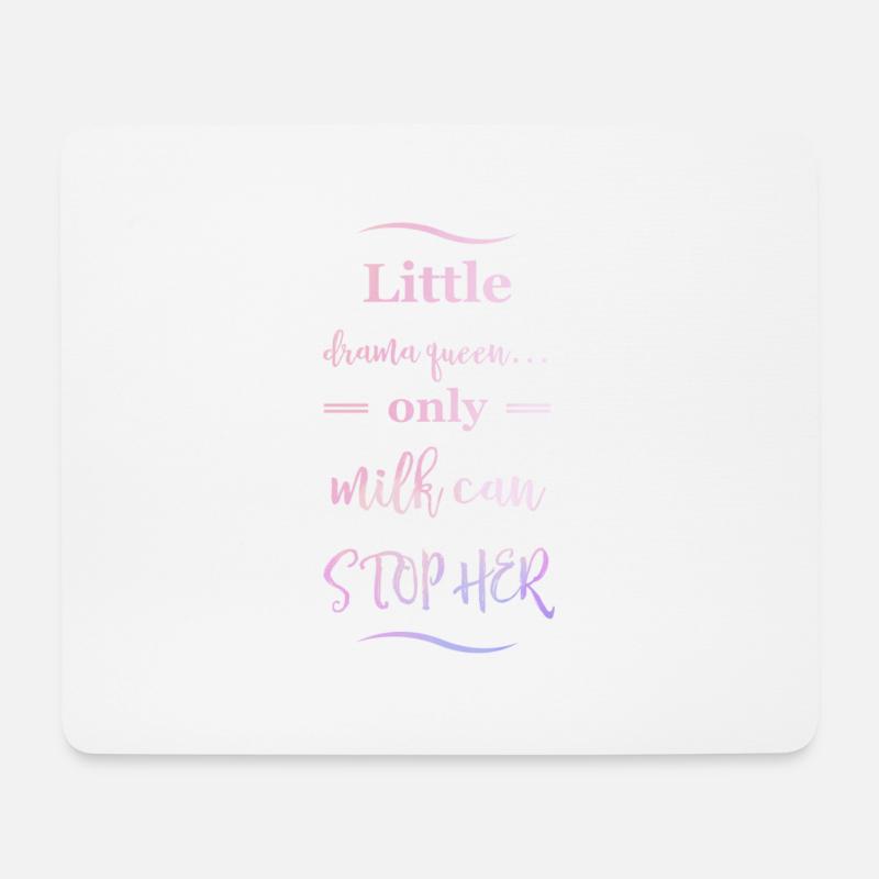 drama queen - Babysprüche - Mousepad (Querformat) - Weiß