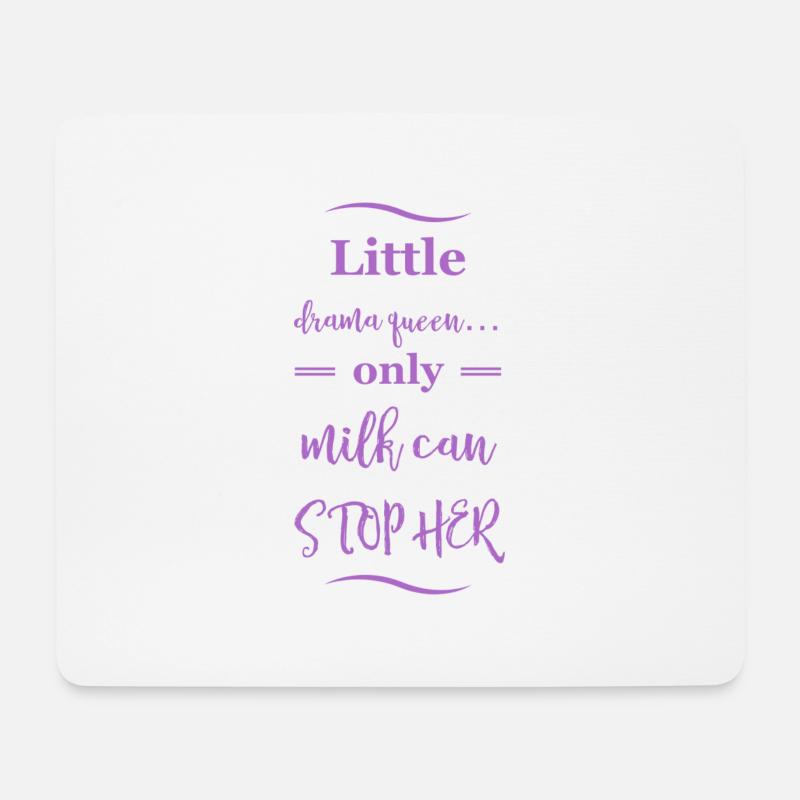 Drama Queen Babysprüche - Mousepad (Querformat) - Weiß