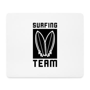 Surfing Team - Mouse Pad (horizontal) - white - Front