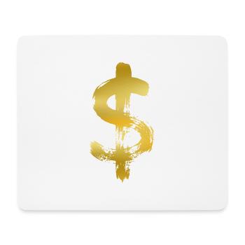 Golden Dollar - Mouse Pad (horizontal) - white - Front